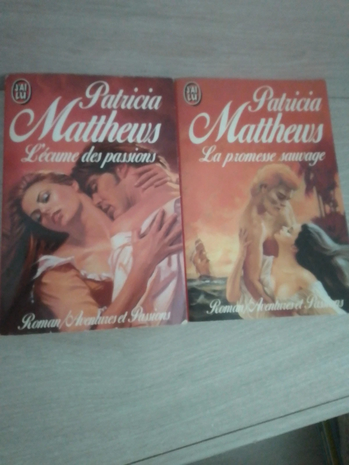 2 romans de Patricia matthews